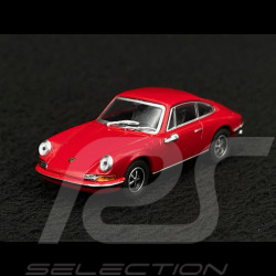 Porsche 911 T 1972 Bahia Rouge 1/87 Minichamps 870064420