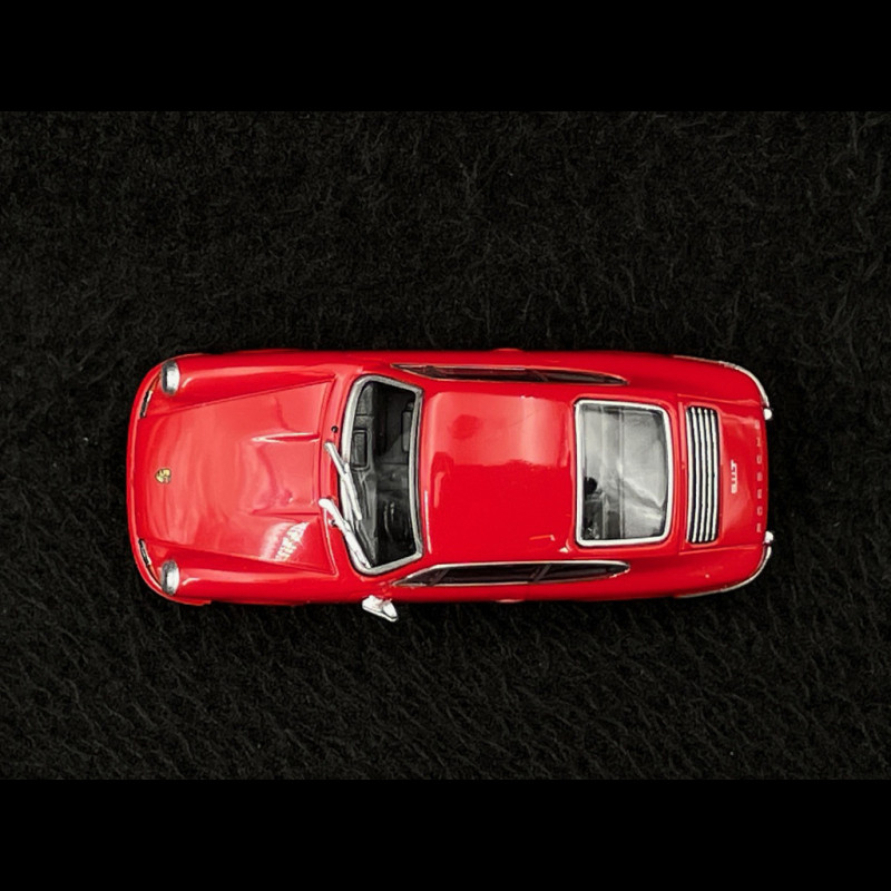 Porsche 911 T 1972 Bahia Red 1/87 Minichamps 870064420