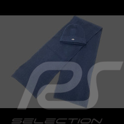 Gant Scarf + Beanie Set Navy Blue 9990015-410