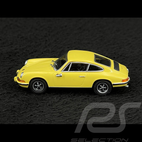 Porsche 911 T 1972 Light Yellow 1/87 Minichamps 870064421