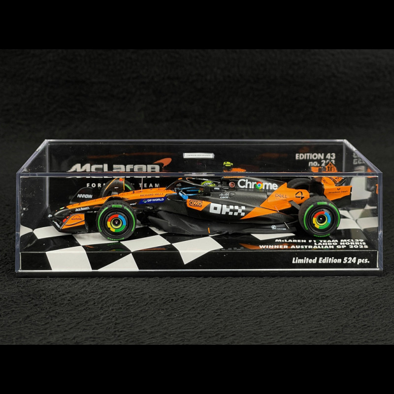 Mclaren MCL60 F1 Team Lando Norris #4 Australian GP 2023 Minichamps 1/43