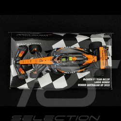 Lando Norris McLaren MCL39 n° 4 Vainqueur GP Australie 2025 Champion du Monde F1 1/43 Minichamps 537254304