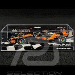 Oscar Piastri McLaren MCL39 n° 81 Vainqueur GP Chine 2025 F1 1/43 Minichamps 537254481