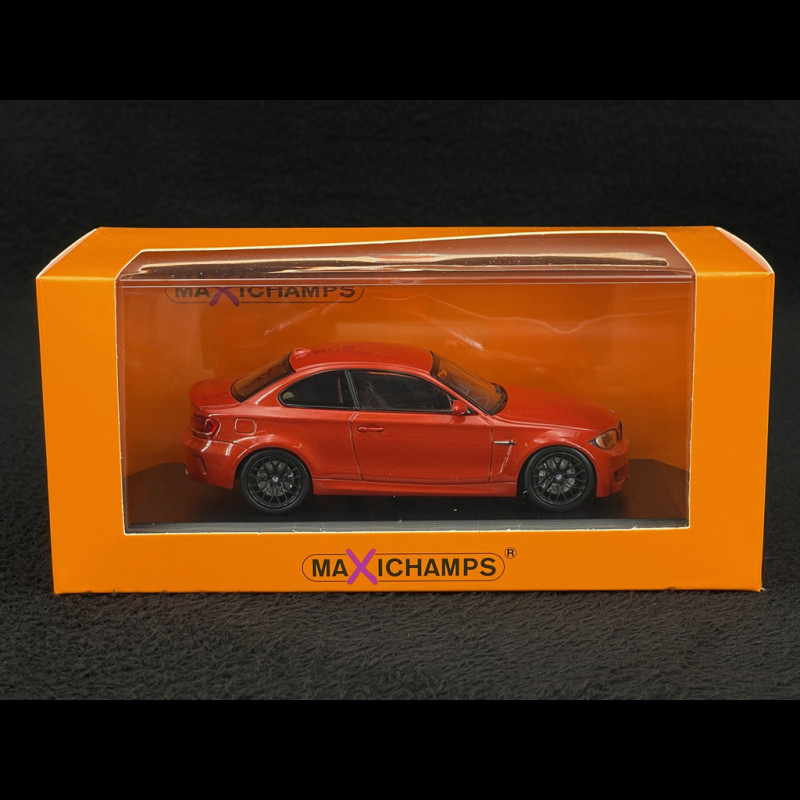 ミニチャンプス BMW 1er M Coupé オレンジ 1:43即発送 ミニチャンプス