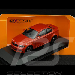 BMW Serie 1 M Coupe 2011 Orange Métallique 1/43 Minichamps 940020120
