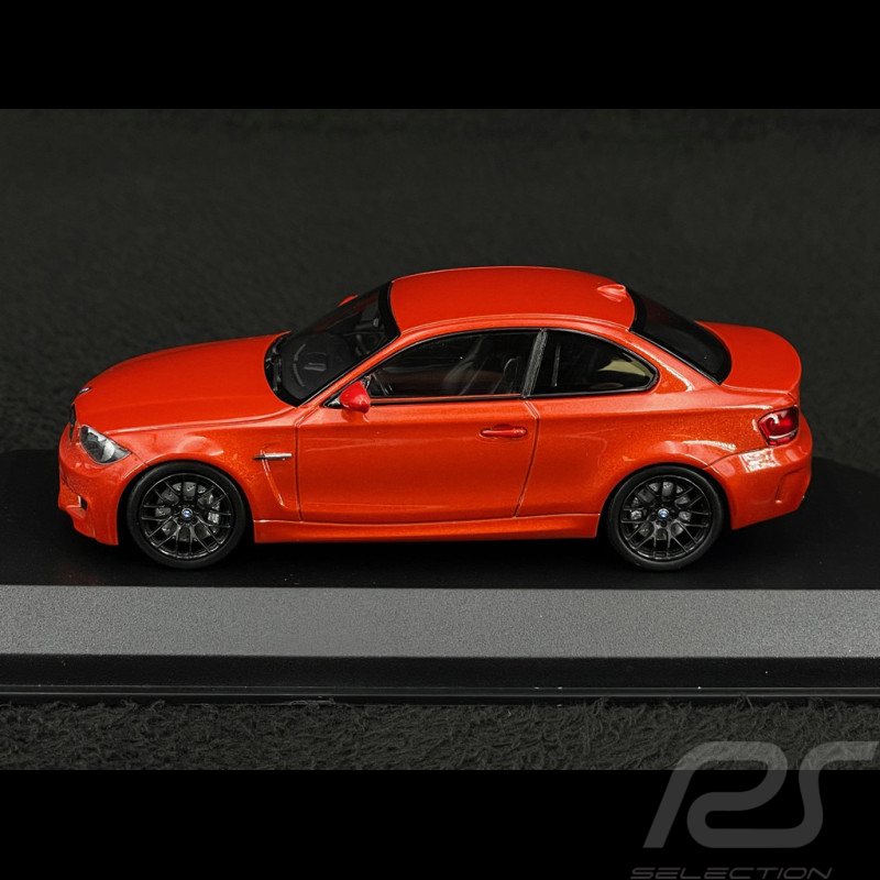 BMW Serie 1 M Coupe 2011 Orange Métallique 1/43 Minichamps 940020120