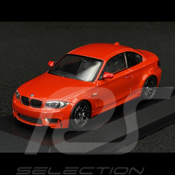 BMW Serie 1 M Coupe 2011 Orange Métallique 1/43 Minichamps 940020120