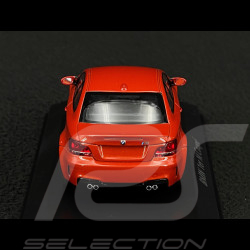 BMW Serie 1 M Coupe 2011 Orange Métallique 1/43 Minichamps 940020120