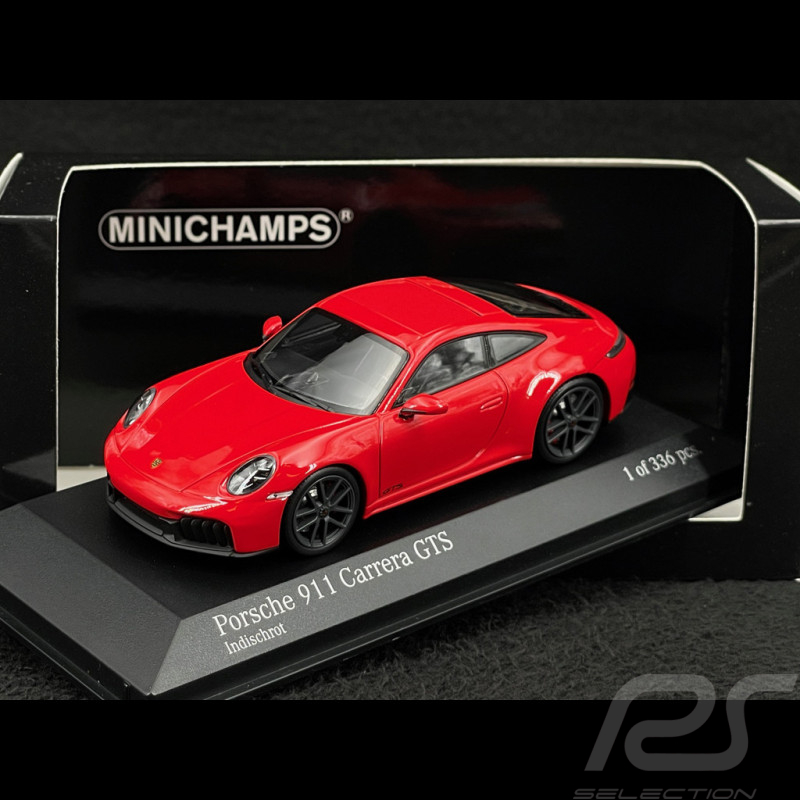 Porsche 911 Carrera GTS Type 992.2 2024 Rouge Indien 1/43 Minichamps 410064120