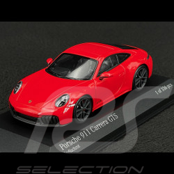 Porsche 911 Carrera GTS Type 992.2 2024 Rouge Indien 1/43 Minichamps 410064120