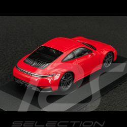 Porsche 911 Carrera GTS Type 992.2 2024 Rouge Indien 1/43 Minichamps 410064120