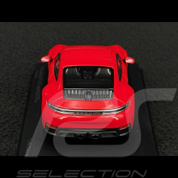 Porsche 911 Carrera GTS Type 992.2 2024 Rouge Indien 1/43 Minichamps 410064120