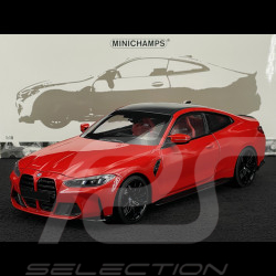 BMW M4 2024 Metallic Rot 1/18 Minichamps 110020140