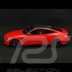 BMW M4 2024 Metallic Rot 1/18 Minichamps 110020140