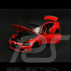 BMW M4 2024 Metallic Red 1/18 Minichamps 110020140