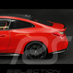 BMW M4 2024 Rouge Métallique 1/18 Minichamps 110020140