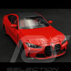 BMW M4 2024 Metallic Red 1/18 Minichamps 110020140