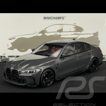 BMW M3 2024 Metallic Grey 1/18 Minichamps 110020221