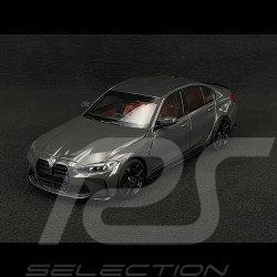 BMW M3 2024 Metallic Grey 1/18 Minichamps 110020221