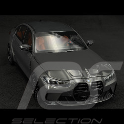 BMW M3 2024 Gris Metallique 1/18 Minichamps 110020221