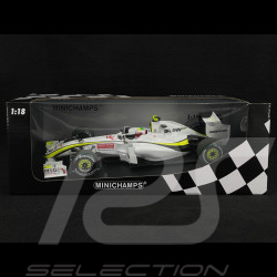 Rubens Barrichello Brawn GP BGP001 n° 23 Vainqueur GP Europe 2009 1/18 Minichamps 180090223