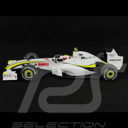 Rubens Barrichello Brawn GP BGP001 n° 23 Winner Europe GP 2009 1/18 Minichamps 180090223
