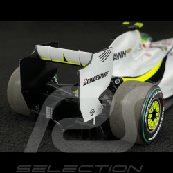 Rubens Barrichello Brawn GP BGP001 n° 23 Vainqueur GP Europe 2009 1/18 Minichamps 180090223