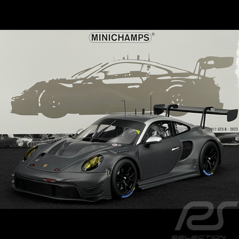 Porsche 911 GT3 R Type 992 2023 Carbone 1/18 Minichamps 110246000