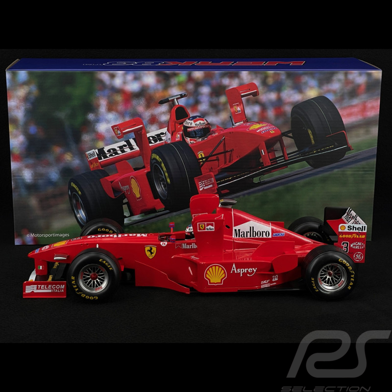 Michael Schumacher Ferrari F300 n° 3 2nd Italian GP 1998 F1 with Tower Wings 1/12 Werk83 W12003002