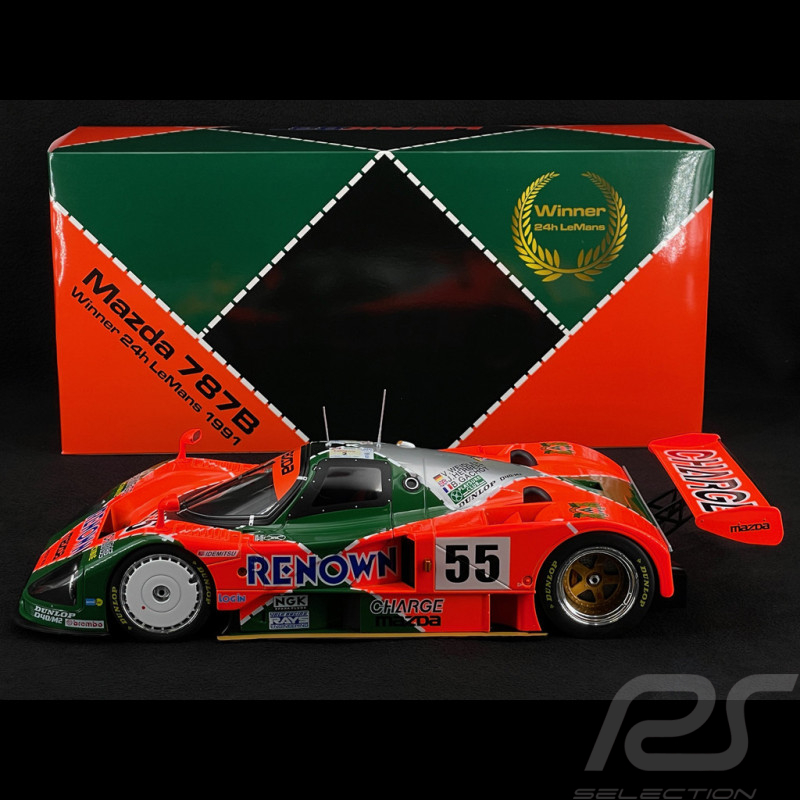 Mazda 787B n° 55 Winner 24h Le mans 1991 1/12 Werk83 W1201201