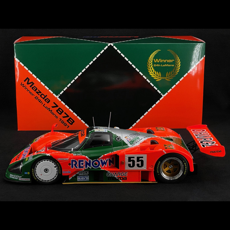 Mazda 787B n° 55 Winner 24h Le mans 1991 1/12 Werk83 W1201201