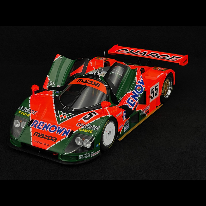 Spark　1/24　LMS012　マツダ 787B #55　91'　ルマン優勝 Mazda 787B n° 55 Winner 24h Le mans 1991 1/12 Werk83 W1201201