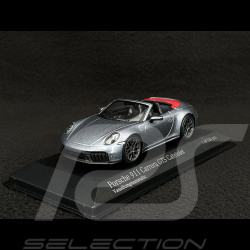 Porsche 911 Carrera GTS Cabriolet Type 992.2 2024 Gris Vanadium Métallique 1/43 Minichamps 410064132