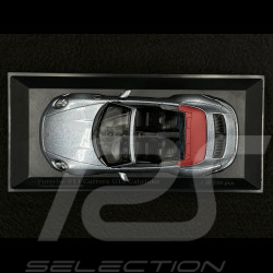 Porsche 911 Carrera GTS Cabriolet Type 992.2 2024 Gris Vanadium Métallique 1/43 Minichamps 410064132