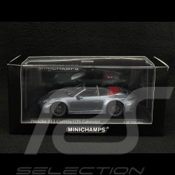 Porsche 911 Carrera GTS Cabriolet Type 992.2 2024 Vanadium Grey Metallic 1/43 Minichamps 410064132