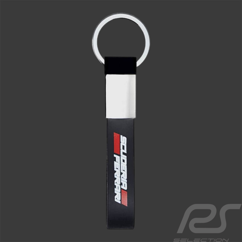 Keyring Ferrari black