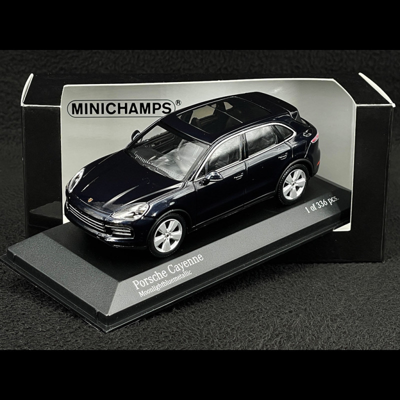 Porsche Cayenne 2017 Moonlight blue 1/43 Minichamps 410066300