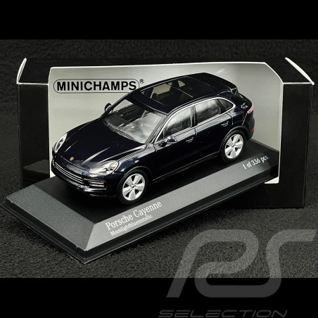 Porsche Cayenne 2017  Mondlichtblau 1/43 Minichamps 410066300