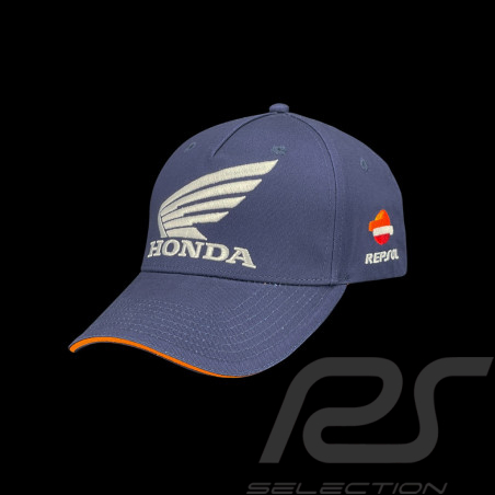 Honda Cap Repsol HRC Moto GP Marineblau TU5383-190 - Unisex