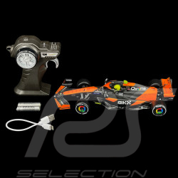 Lando Norris McLaren MCL38 n° 4 Gewinner Miami GP F1 2024 R/C Funkgesteuert 1/24 Maisto Tech M82359N
