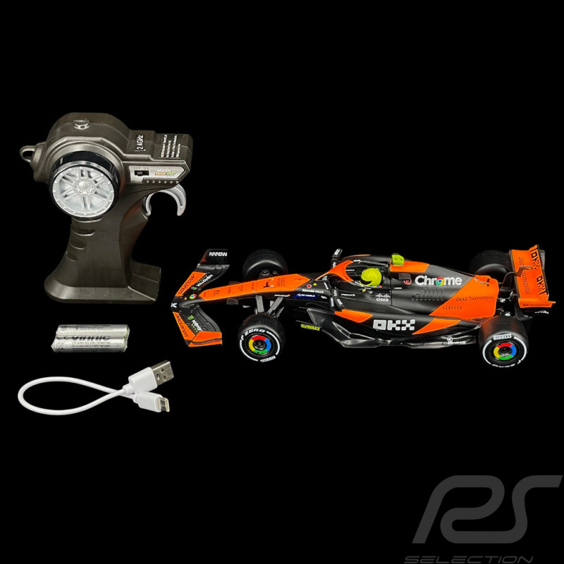 Lando Norris McLaren MCL38 n° 4 Gewinner Miami GP F1 2024 R/C Funkgesteuert 1/24 Maisto Tech M82359N