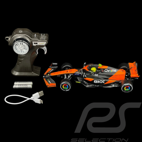Lando Norris McLaren MCL38 n° 4 Winner Miami GP F1 2024 Radio Controlled R/C 1/24 Maisto Tech M82359N