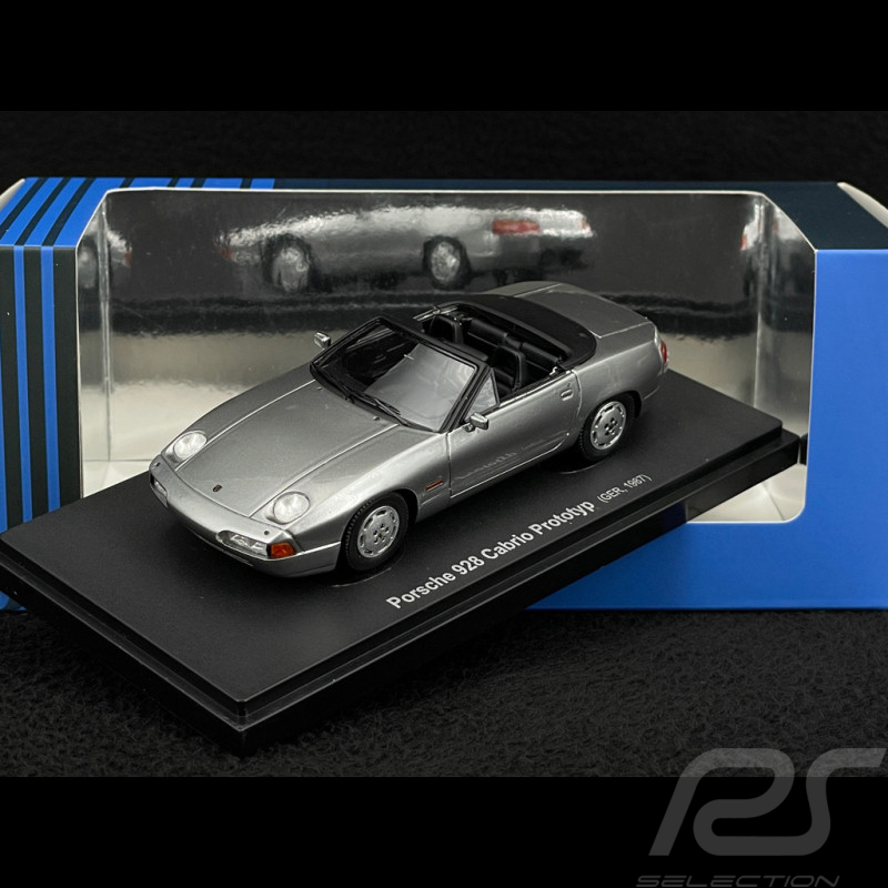 Porsche 928 S4 Cabriolet Prototype 1987 Silver Grey 1/43 AUTOCULT ATC60106