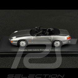 Porsche 928 S4 Cabriolet Prototype 1987 Silver Grey 1/43 AUTOCULT ATC60106