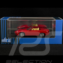 Porsche 928 S4 Carelli Design Cabrio 1987 Red 1/43 AUTOCULT ATC60107