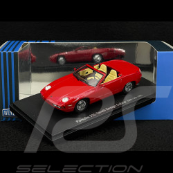 Porsche 928 S4 Carelli Design Cabrio 1987 Red 1/43 AUTOCULT ATC60107