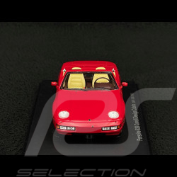 Porsche 928 S4 Cabriolet Carelli Design 1987 Rouge 1/43 AUTOCULT ATC60107