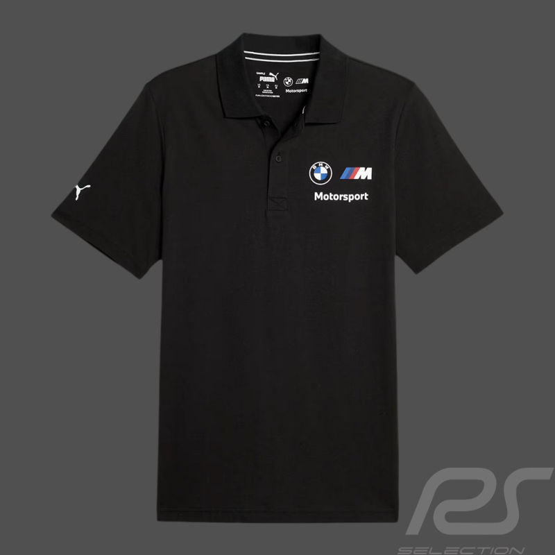 BMW Poloshirt Motorsport M Essential Puma Schwarz 621312-01 - Herren