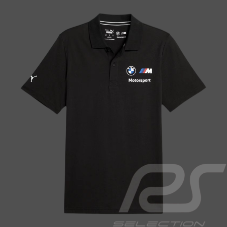 BMW polo shirt Motorsport M Essential Puma Black 621312-01 - men