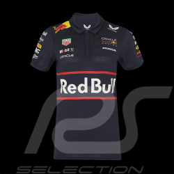 Polo Red Bull Racing F1 Team Collection Replica Bleu Nocturne TF9865-020 - Femme